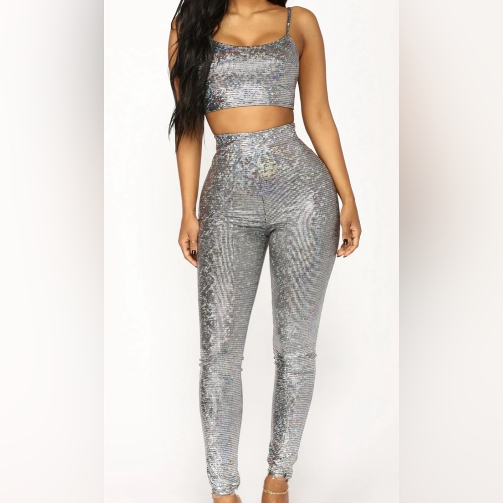 Iridescent Disco ball Women's set